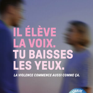 Affiche format mondial F4 « Il élève la voix. » - F