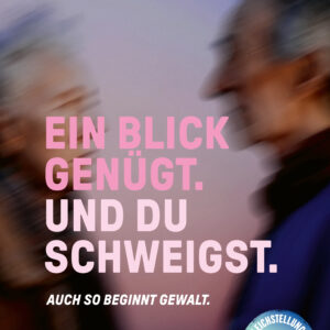 Affiche A3 "Un regard suffit." - D