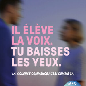 Affiche A3 "Il élève la voix."