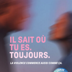 Affiche A3 "Il sait où tu es."