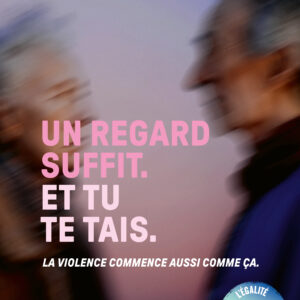 Affiche A3 "Un regard suffit." - F