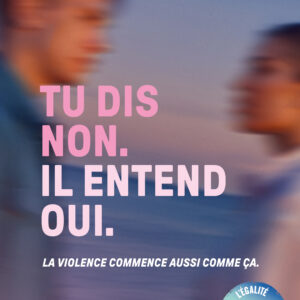 Affiche A3 "Tu dis non." - F