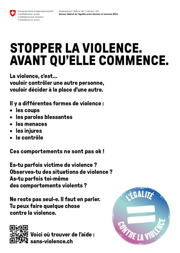 Flyer en langage simplifié A6