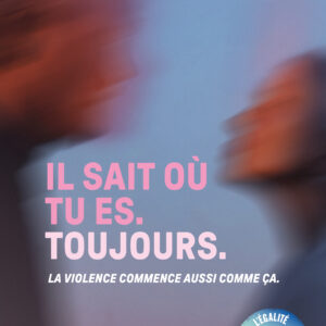 Affiche format mondial F4 « Il sait où tu es. » - F