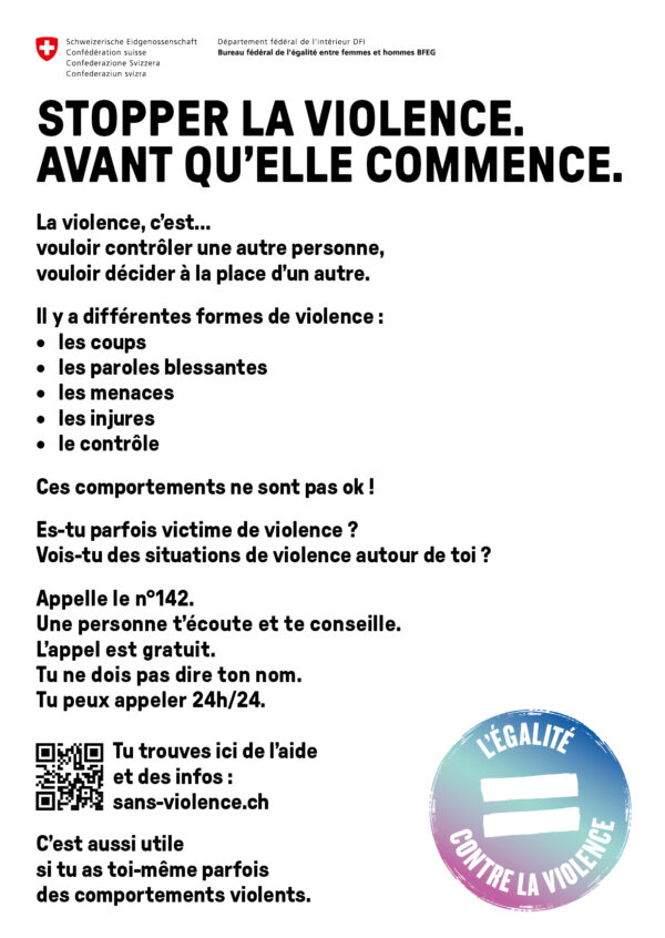 Flyer en langage simplifié A6