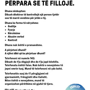 Flyer dans d'autres langues A6